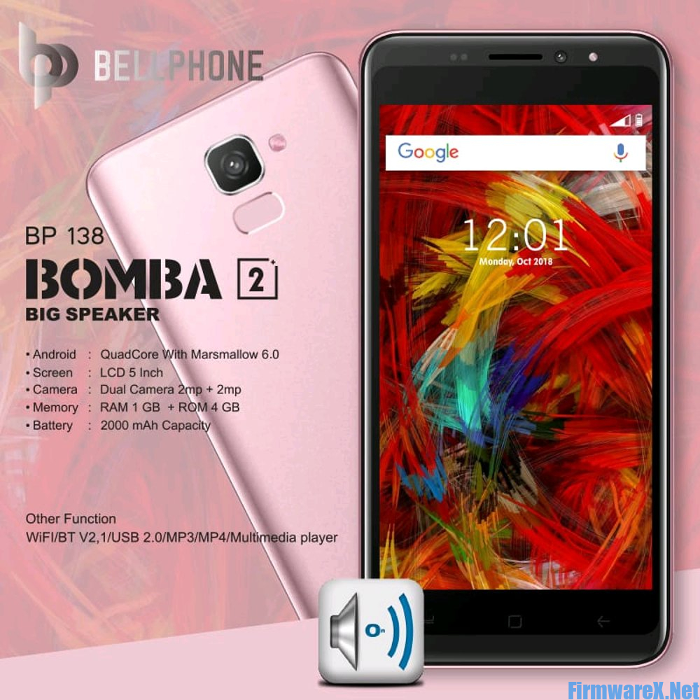 Bellphone BP 138 Bomba 2 Firmware ROM