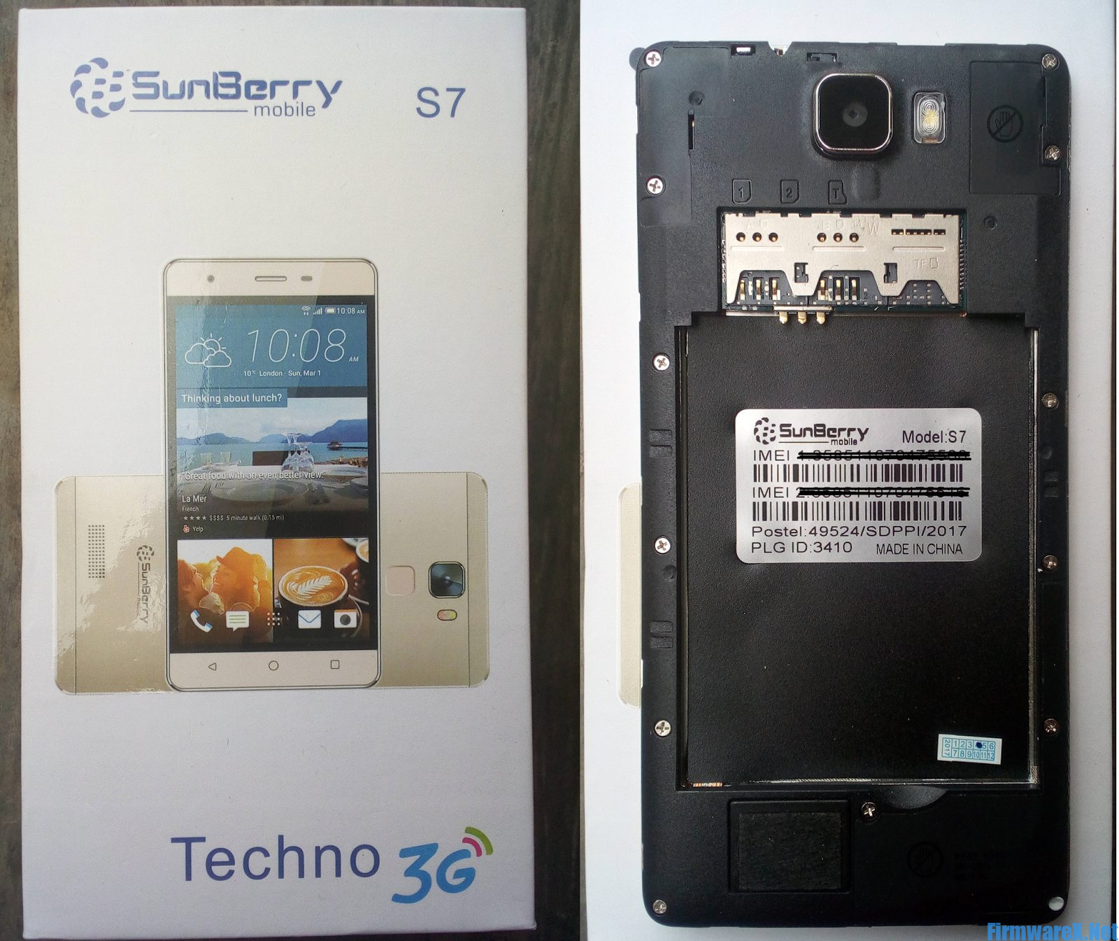 Sunberry S7 Techno Firmware ROM