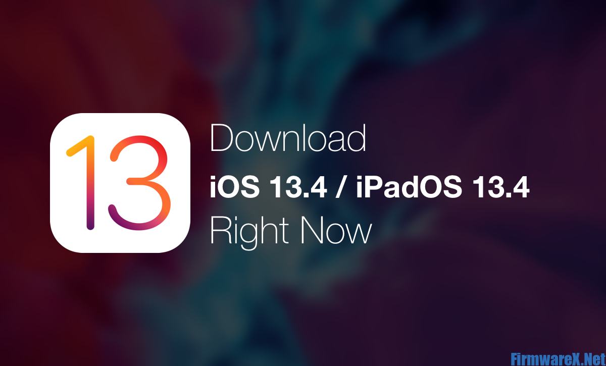 download ios 13.4 ipados 13.4